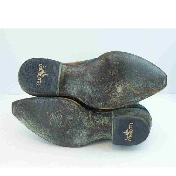 Old Gringo Leather Boots L640-15 Embroidered - Picture 7 of 8